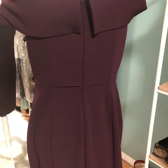 Calvin Klein Burgundy Dress💋 - Picture 3 of 4